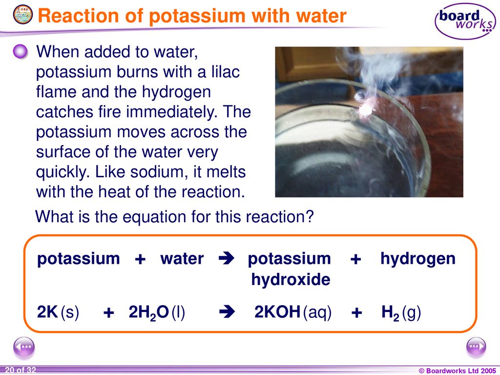 Растворение калия в воде реакция. Калий и вода. Реакция калия с водой. Калий и вода реакция. Калий вода уравнение.