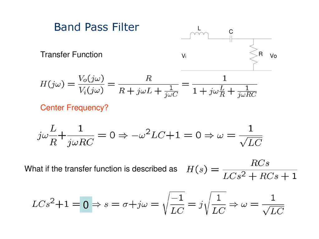 Filters intuitive understanding ppt download