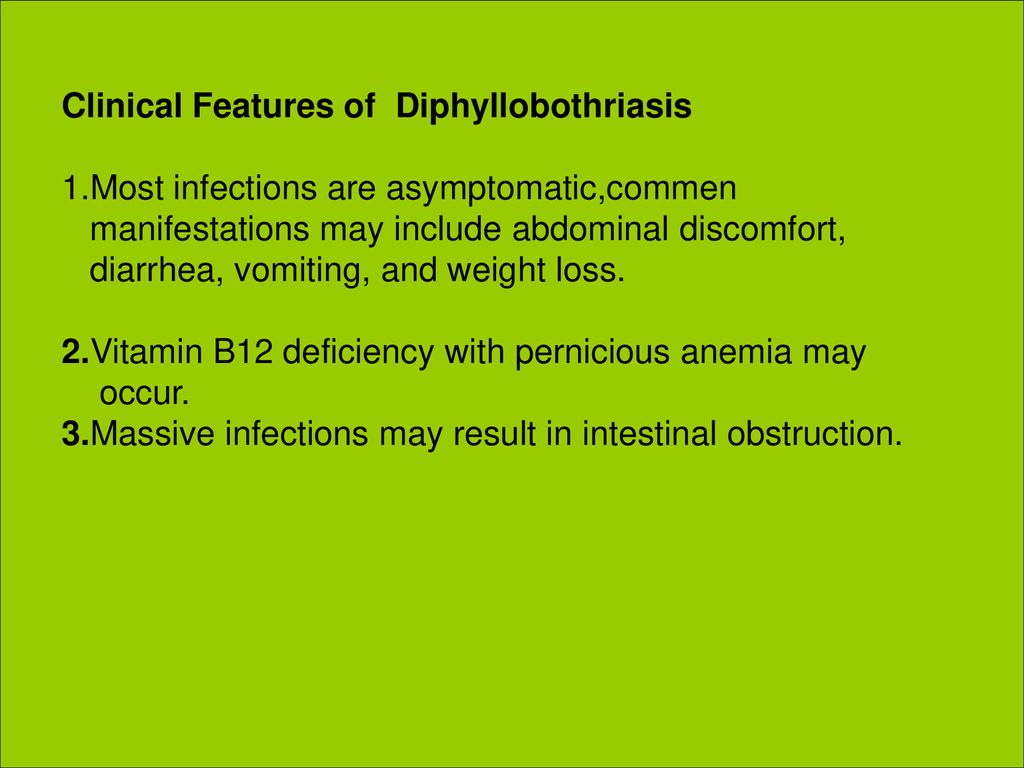 MRI diphyllobothriasis