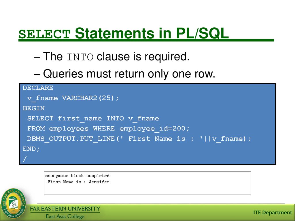 Database Management Systems 2 - ppt download