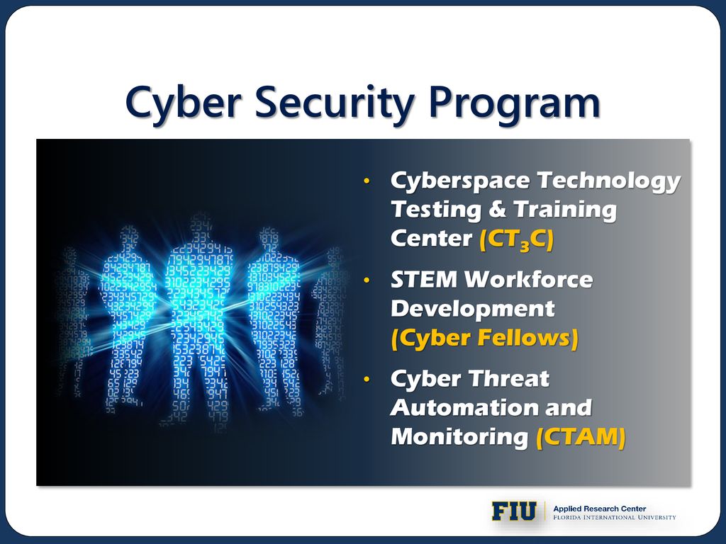 The Applied Research Center at Florida International University - ppt