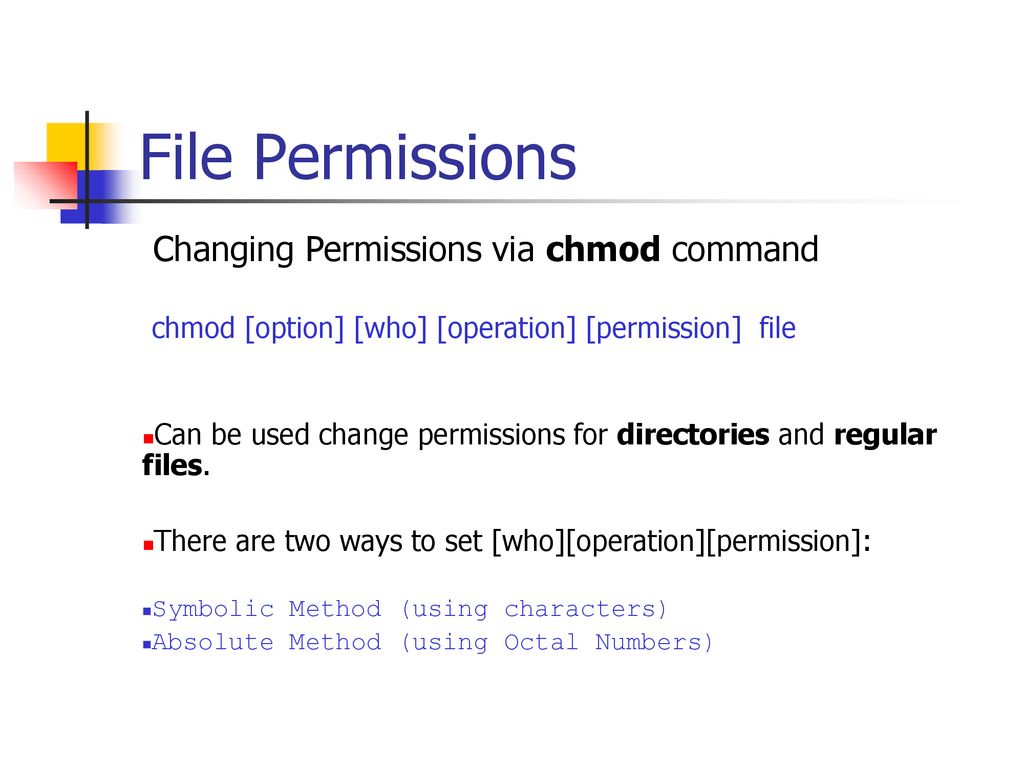 Bif703 File Permissions Ppt Download