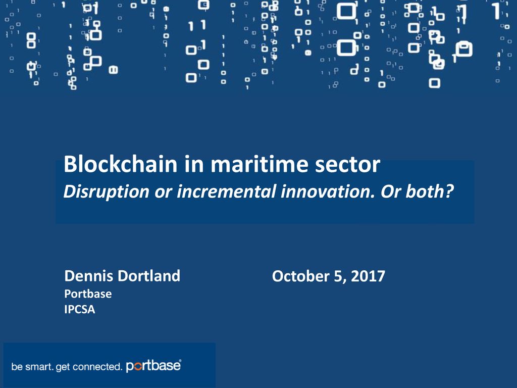 Blockchain In Maritime Sector - Ppt Download