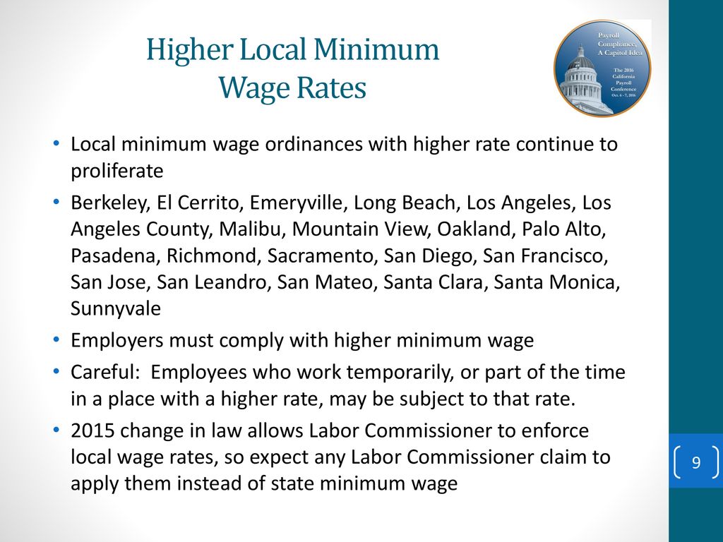 Wage and Hour 2016 Update Avoiding Payroll Headaches ppt download