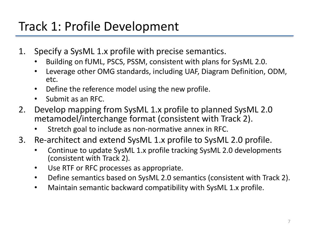 Proposed sysml v2 submission plan ppt download