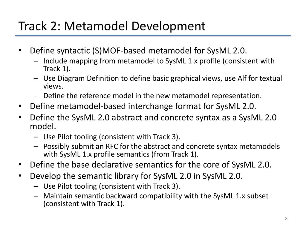 Proposed sysml v2 submission plan ppt download