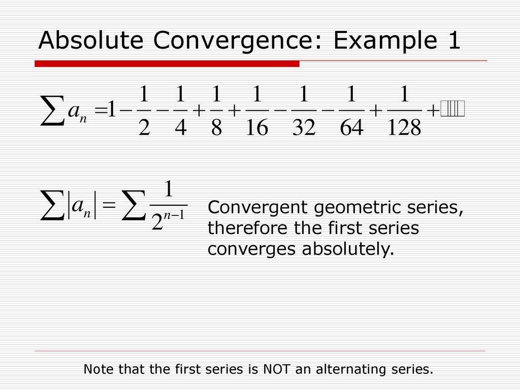 9 n тест. Geometric Series Convergence. Series Convergence Test. Limit Test for Convergence. Absolutely convergent Series.