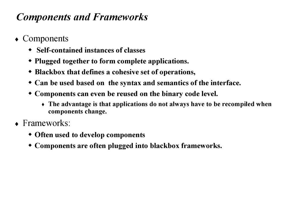Chapter 8 Object Design: Reuse and Patterns. - ppt download