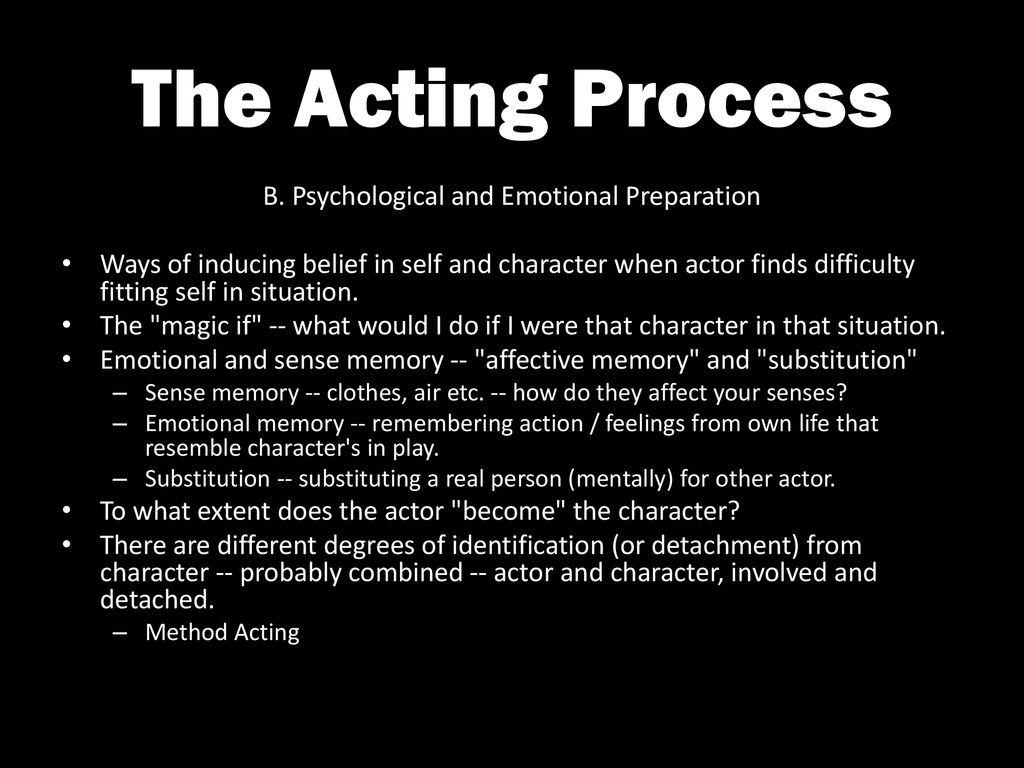 The Actor and the Theatre - ppt download