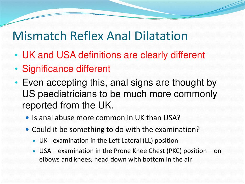 Update on Clinical findings in Anal Examinations - ppt download