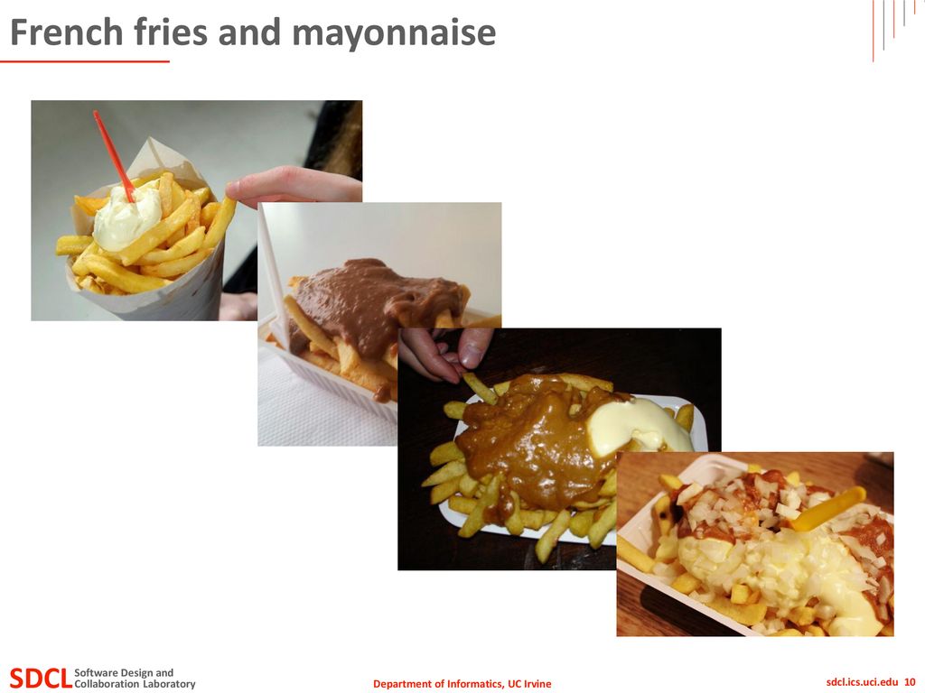 French fries and mayonnaise
