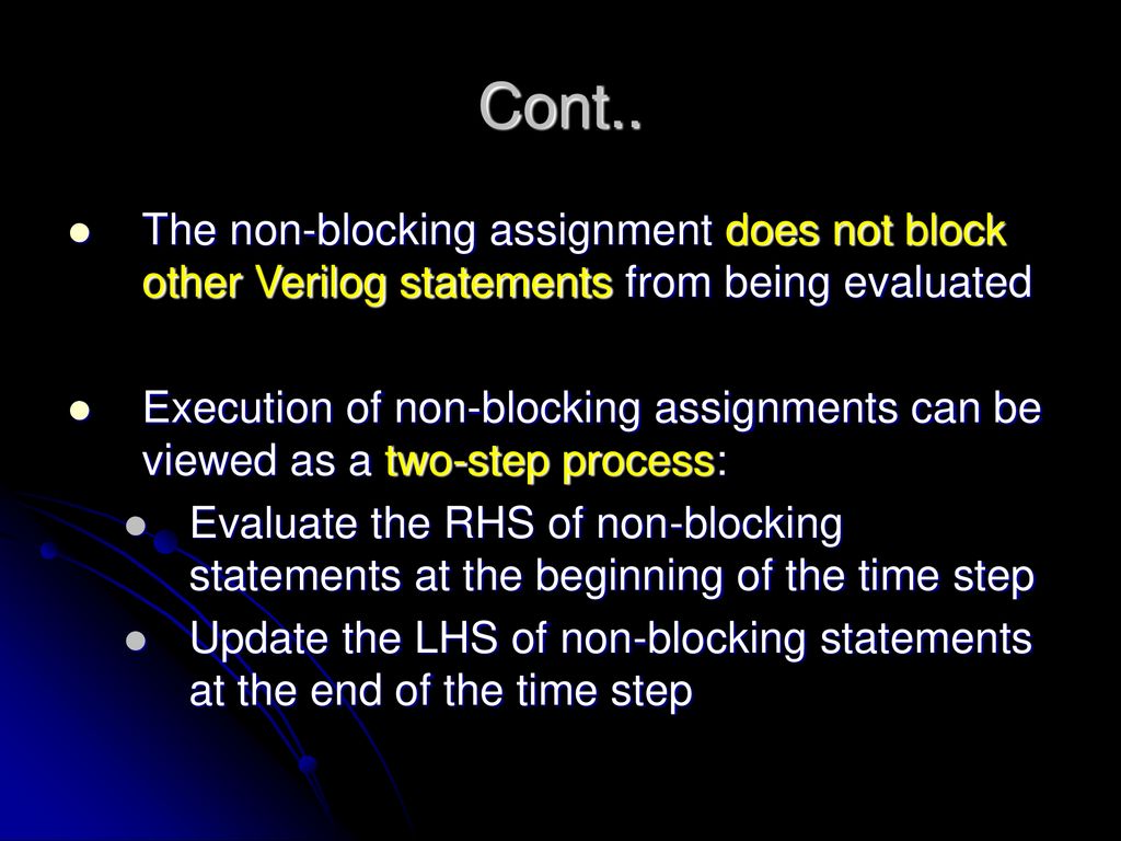 TODAY’S OUTLINE Procedural Assignments Verilog Coding Guidelines - ppt ...