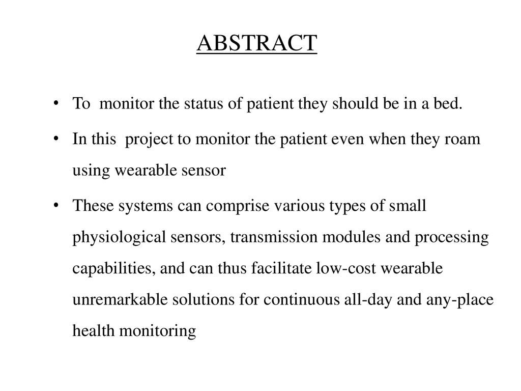 Wearable Biosensor System Using Zigbee Technology Ppt Download