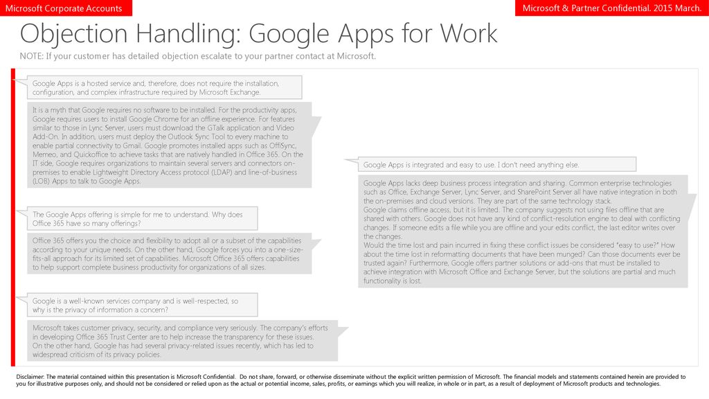 Microsoft partner confidential march ppt download