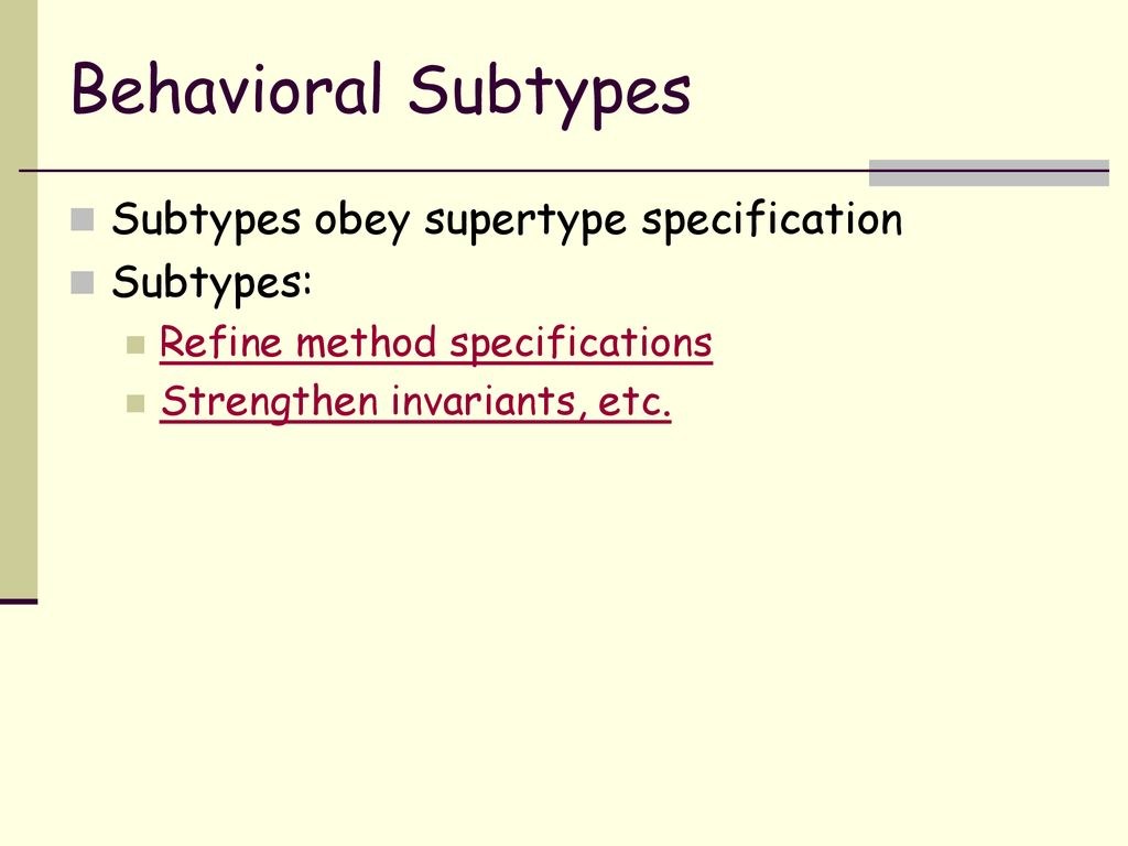 JML: Expressive, Modular Reasoning for Java - ppt download