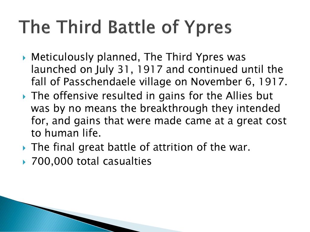 The Last Two Years of WWI - ppt download