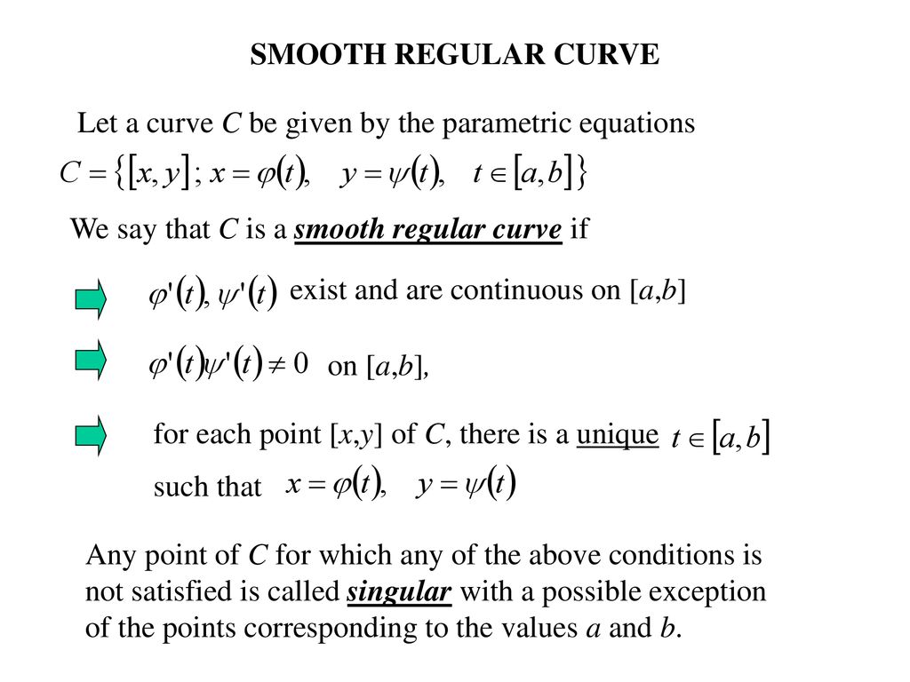 PLANAR CURVES A circle of radius 3 can be expressed in a number of ways
