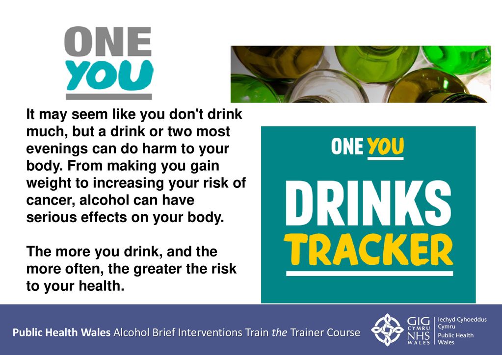 Alcohol Brief Interventions (Master Slides) - ppt download