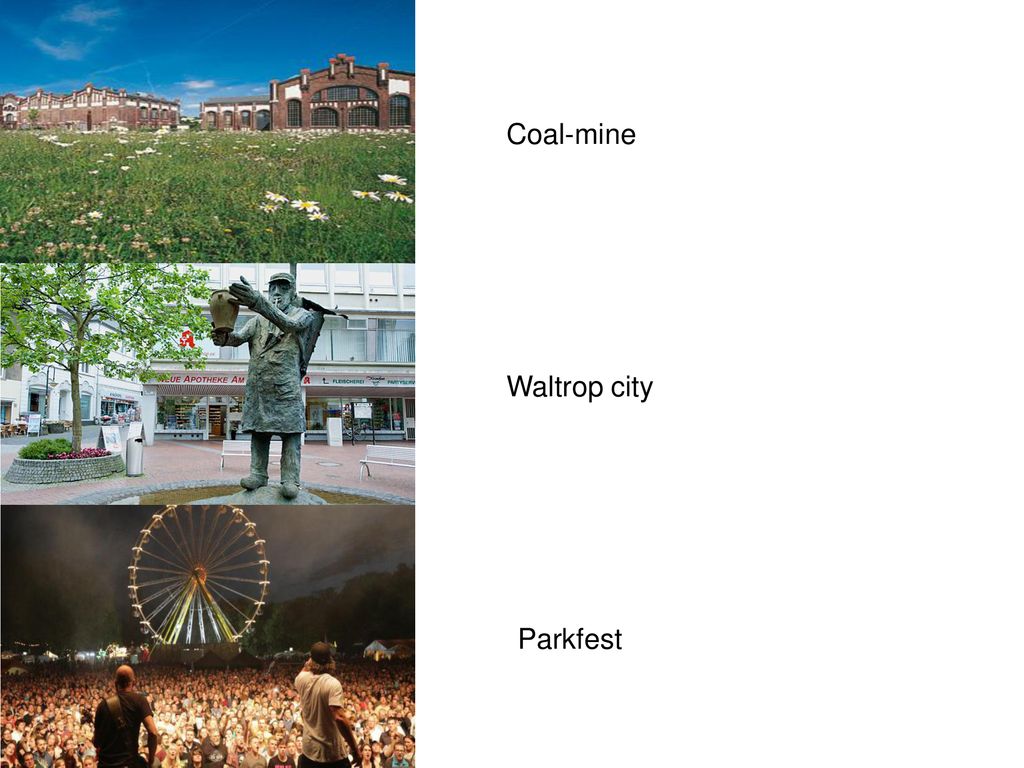 Coal-mine Waltrop city Parkfest