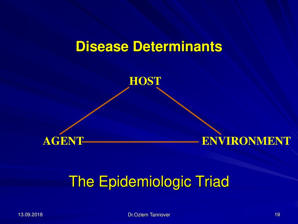 The definitions used in the epidemiology of infectious diseases - ppt ...