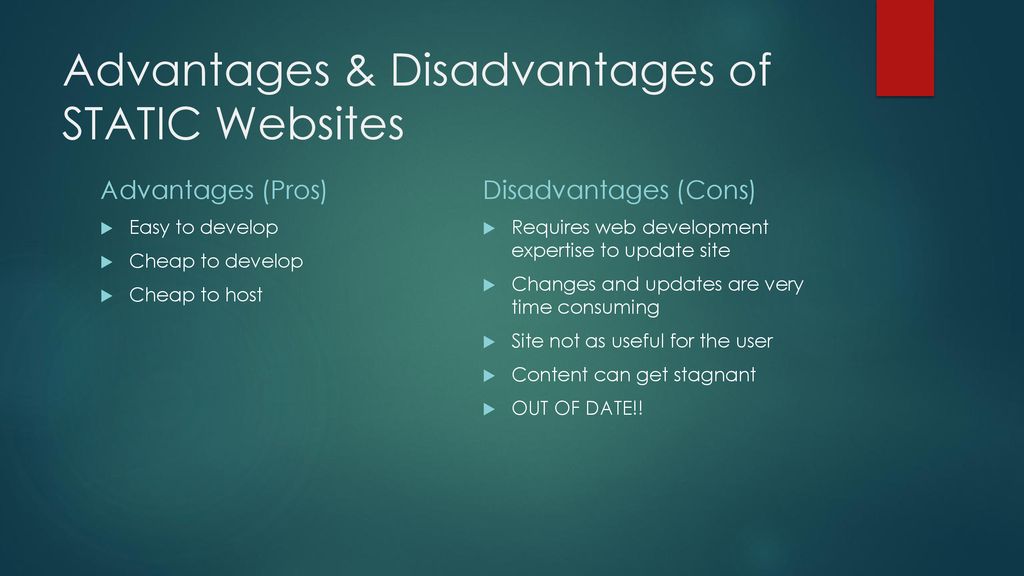 The Difference Between Static Dynamic Websites Ppt Download Images, Photos, Reviews