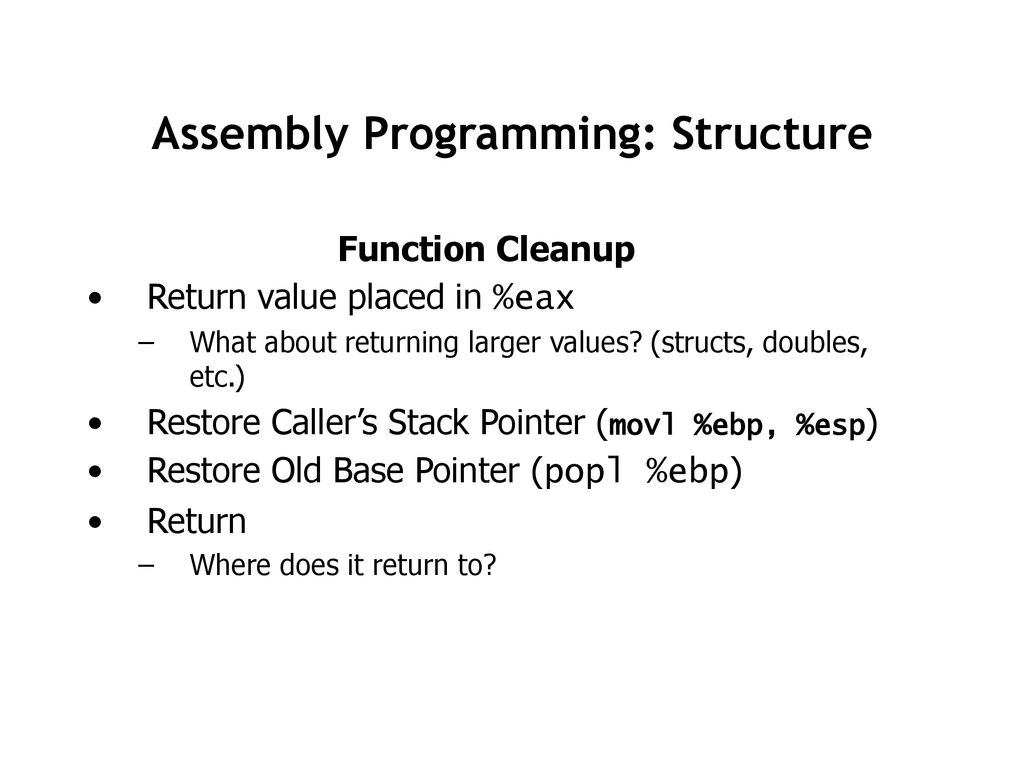 Recitation 2 – 2/4/01 Outline Machine Model - ppt download