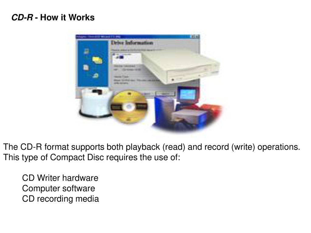 Chapter VI, Digital Storage: Lesson I CD Technology… How it Works - ppt  download