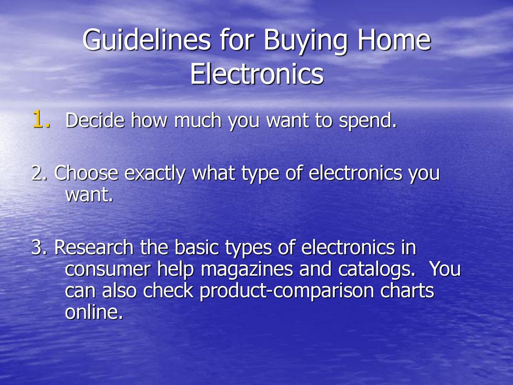 home-electronics-50-lessons-over-easy-ppt-download