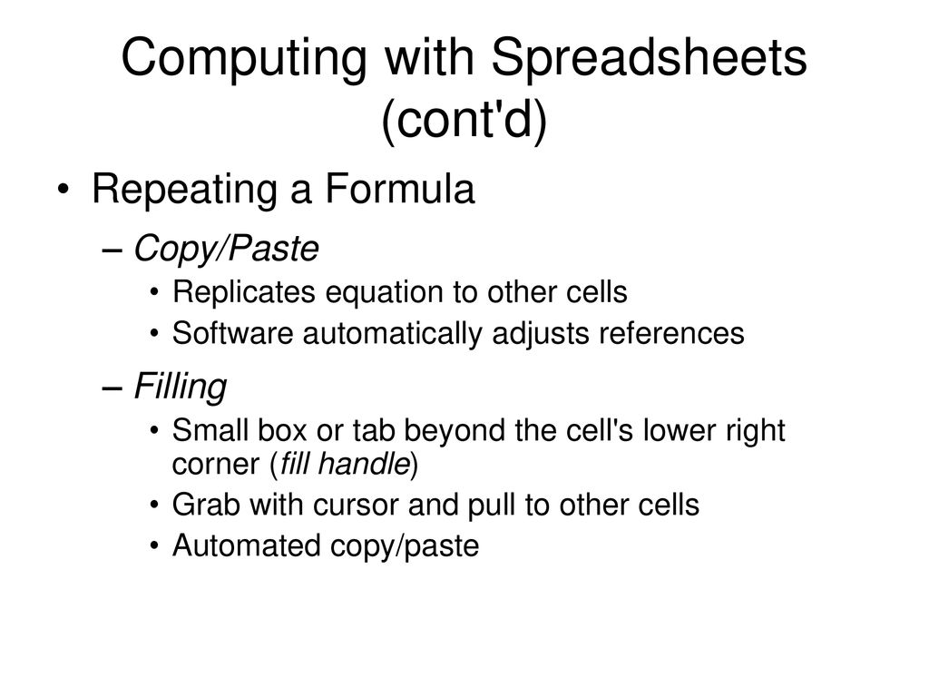 Csc 110 fluency in information technology chapter 14 fill in the