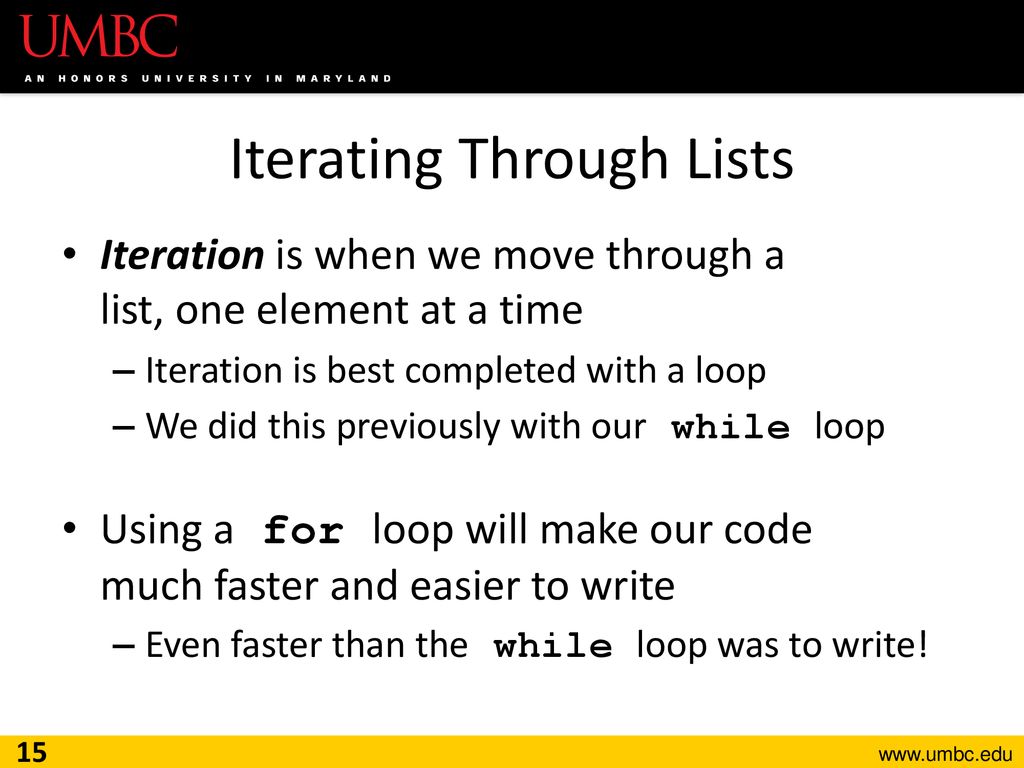 CMSC201 Computer Science I for Majors Lecture 14 – For Loops - ppt download