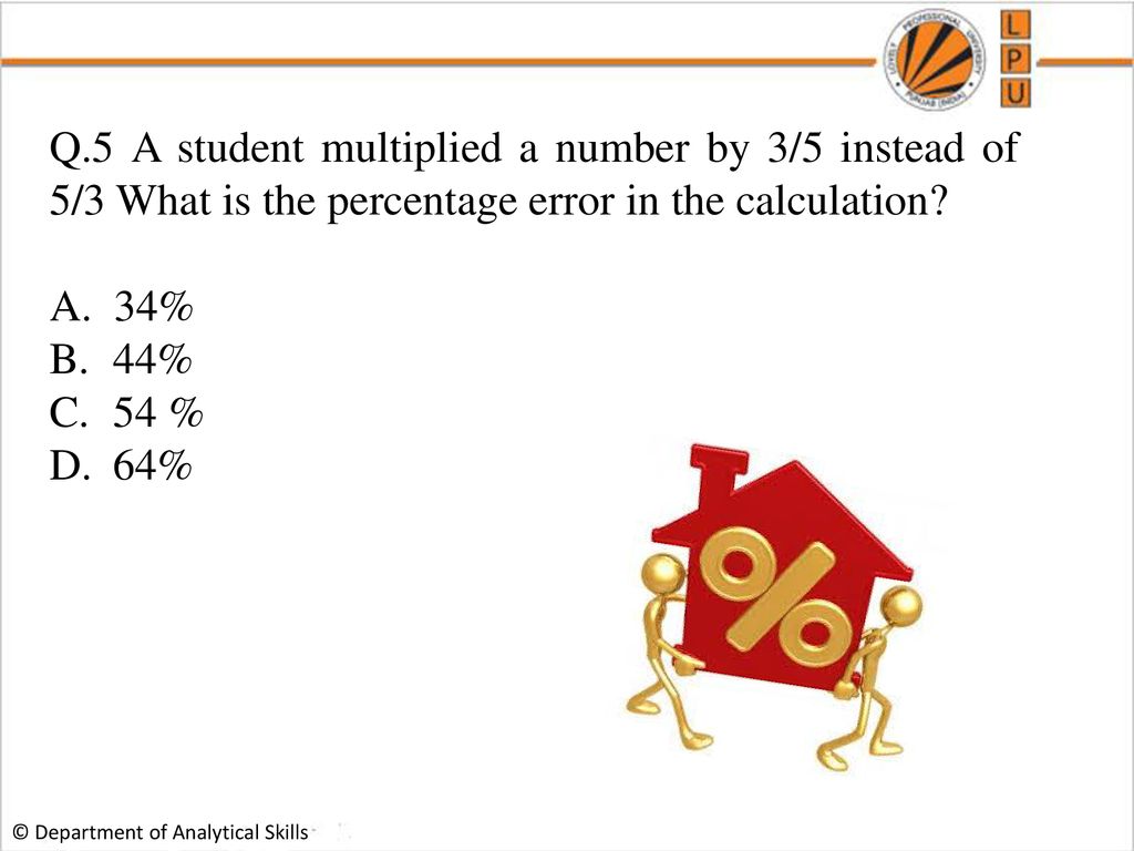 PERCENTAGE Department Of Analytical Skills Ppt Download percentage-department-of-analytical-skills-ppt-download