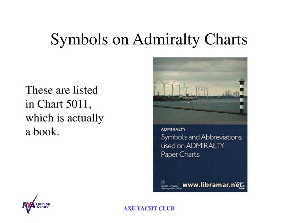 Admiralty Chart Symbols 5011