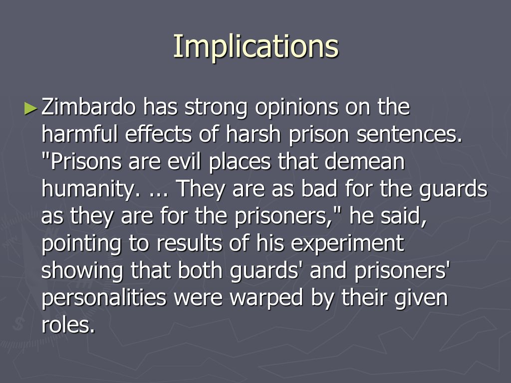 Groups and Obedience The Stanford Prison Experiment ppt download