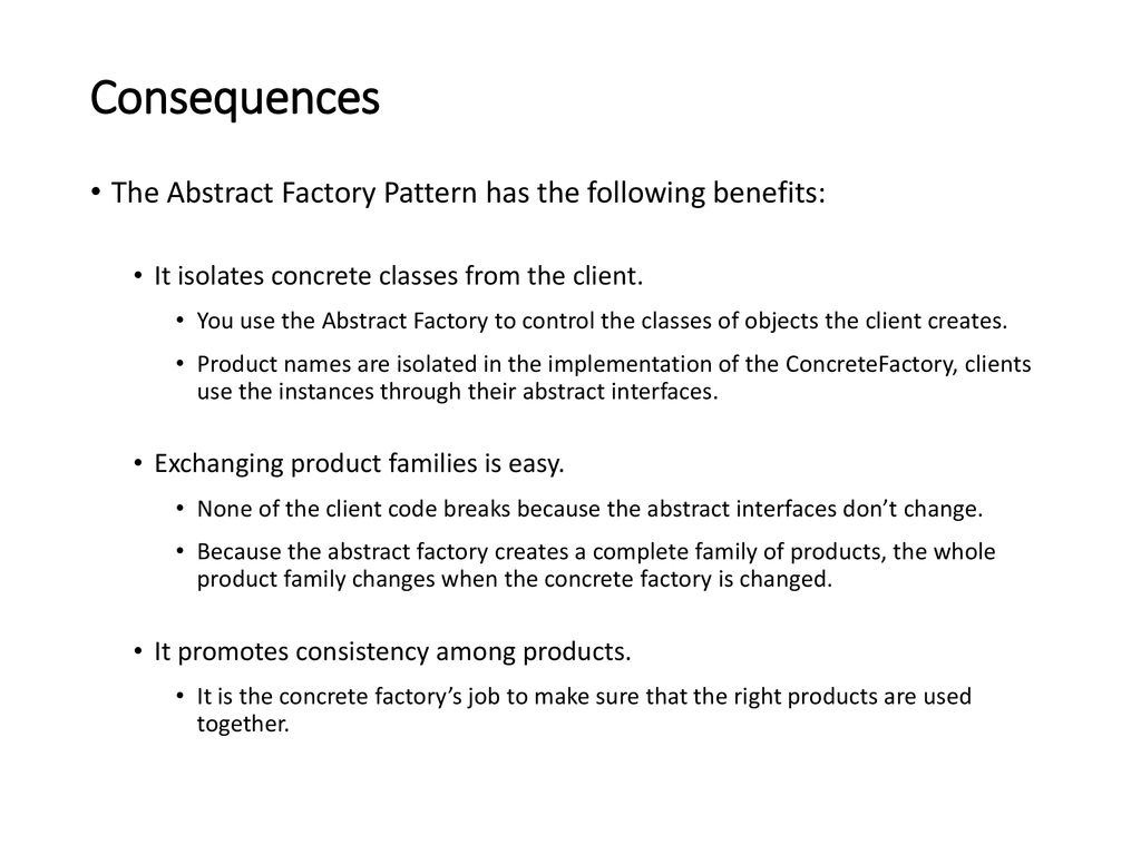 Abstract Factory Pattern Ppt Download