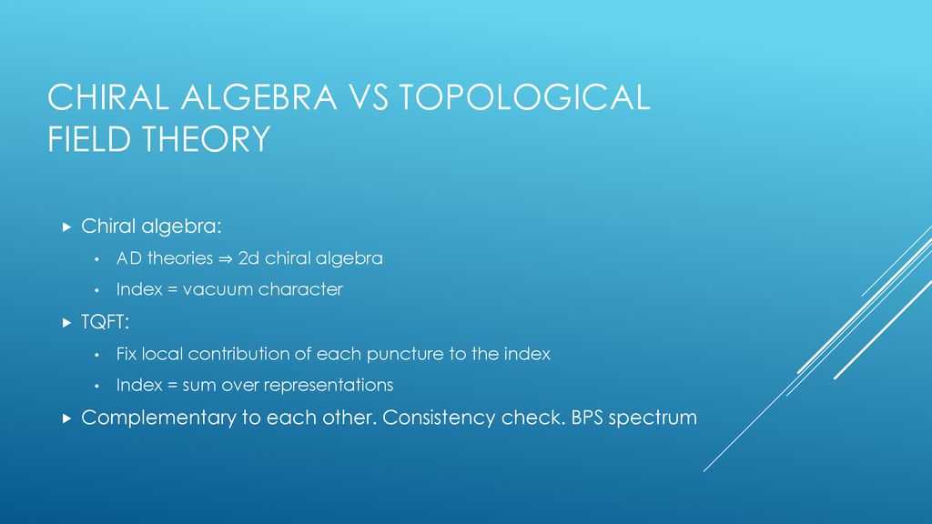 Chiral Algebra and BPS Spectrum of Argyres-Douglas theories - ppt download