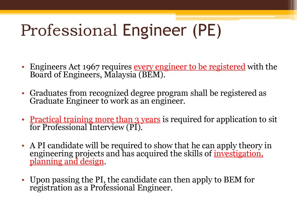 INTRODUCTION TO ENGINEERING PROFESSION - ppt download