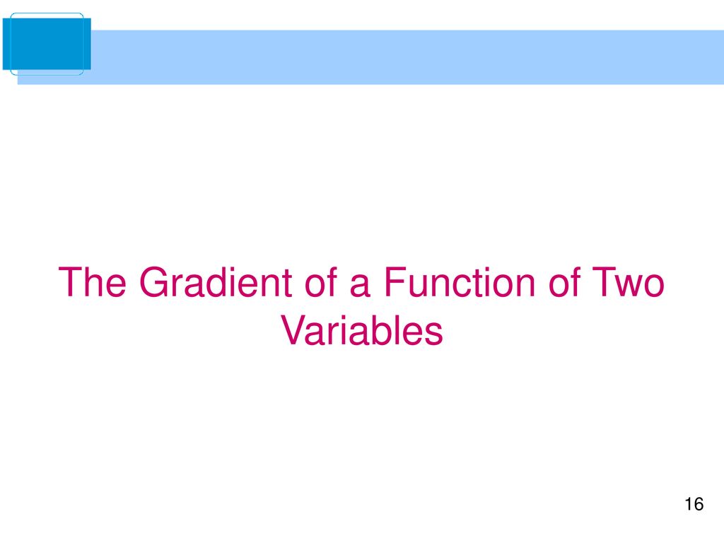 13 Functions of Several Variables - ppt download