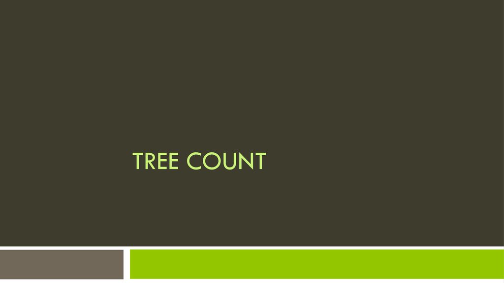 Tree Count