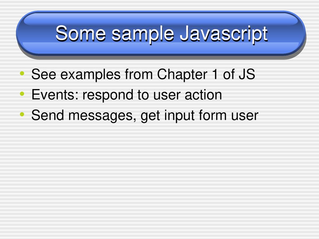 Introduction to Programming the WWW I - ppt download