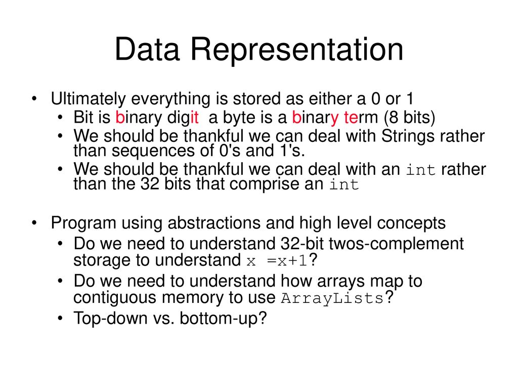 CompSci 201 Data Representation & Huffman Coding - ppt download