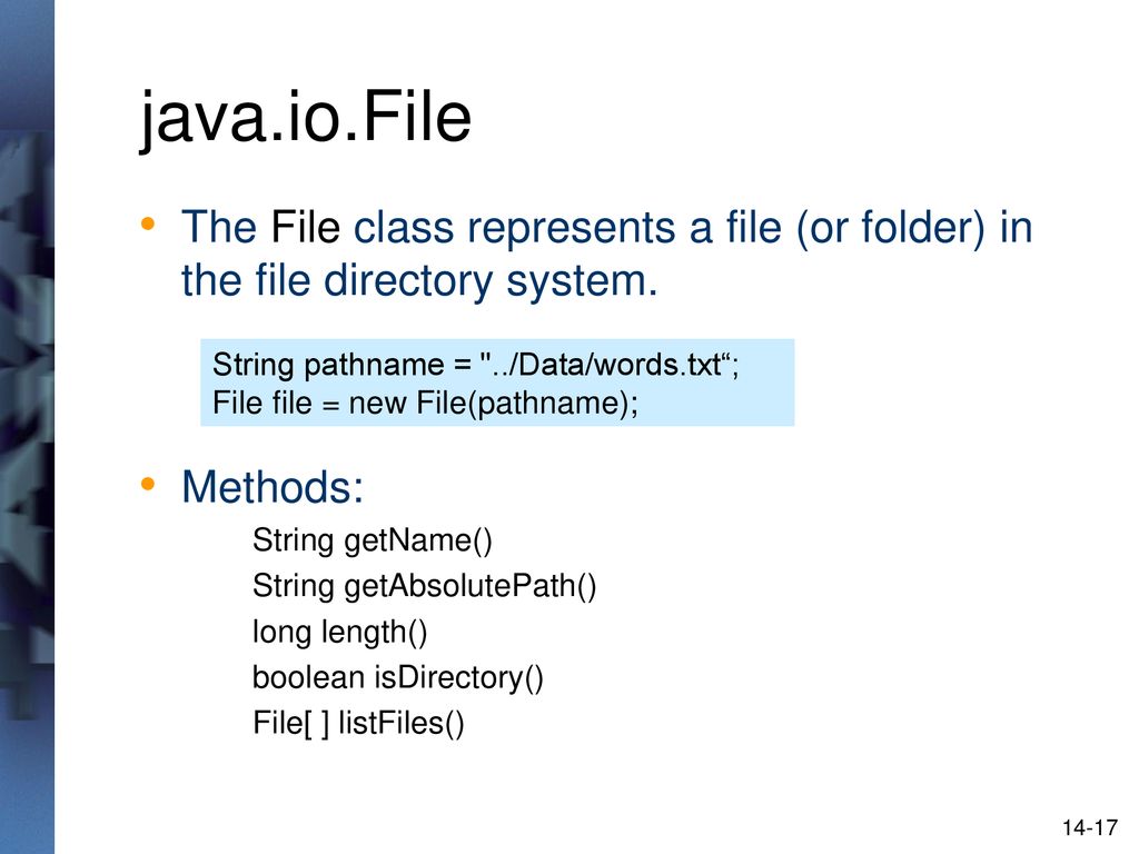 Java Methods (