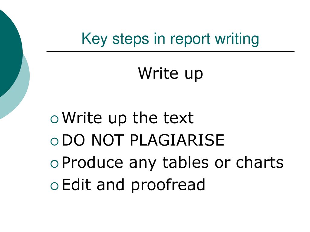 REPORT WRITING Many Types But Two Main Kinds: - Ppt Download