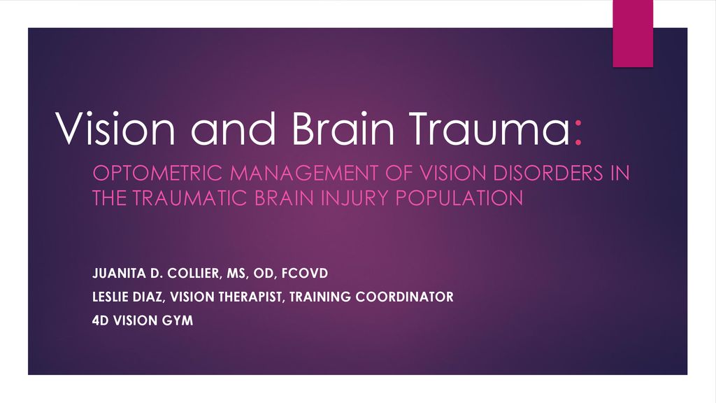 Vision And Brain Trauma Ppt Download vision-and-brain-trauma-ppt-download