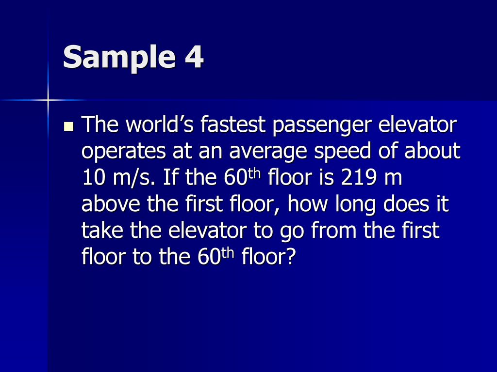 Dynamic Planet I-2 Practice Word Problems - ppt download