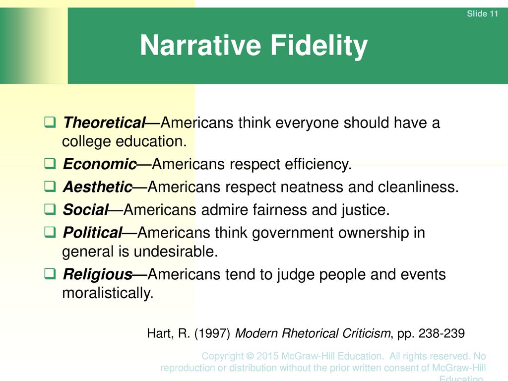 24 Narrative Paradigm of Walter Fisher ppt download