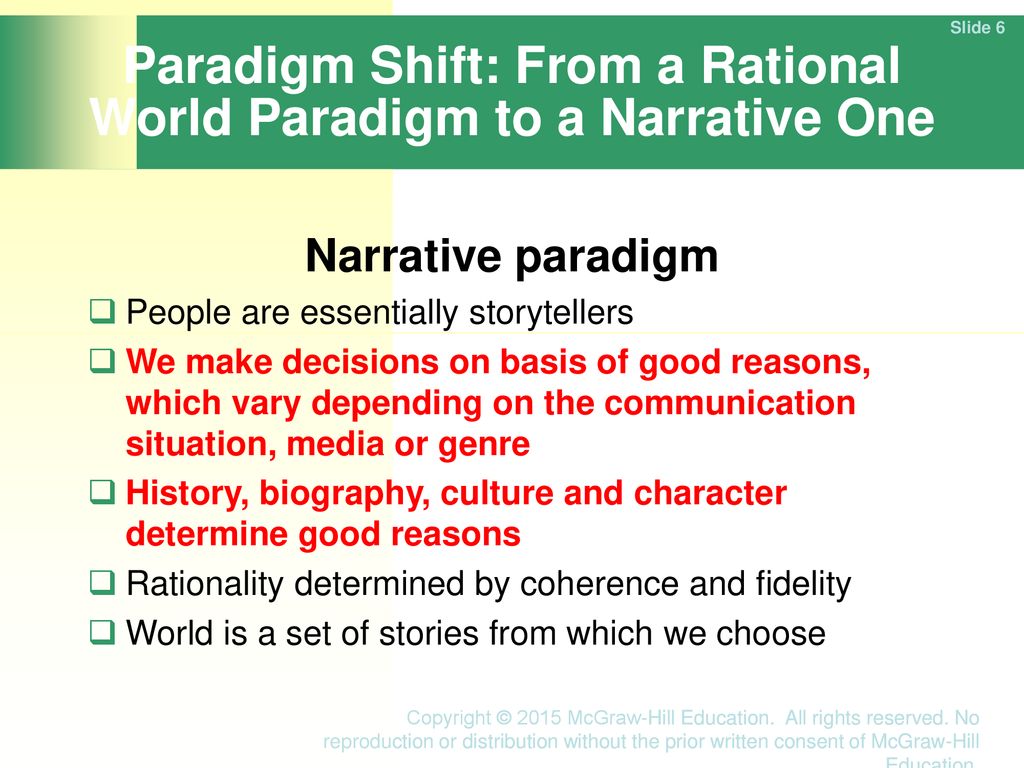 24 Narrative Paradigm of Walter Fisher ppt download