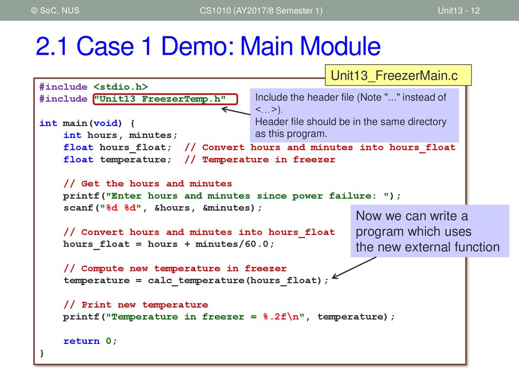 CS1010 Programming Methodology - ppt download
