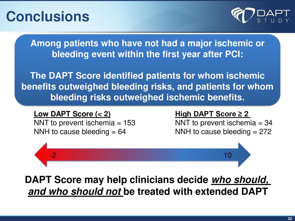 What is the dapt score robert w yeh md msc mba ppt download