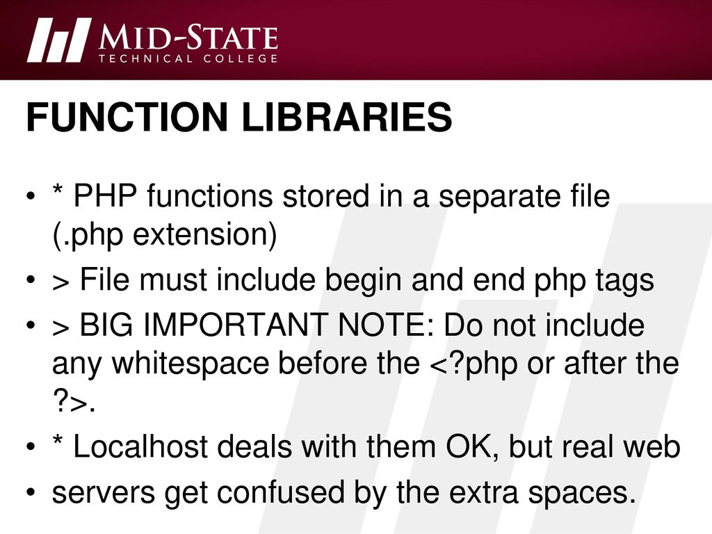 Unit 4 – Functions and Include Files - ppt download