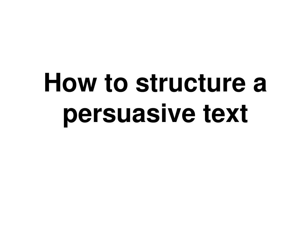 Persuasion. - Ppt Download